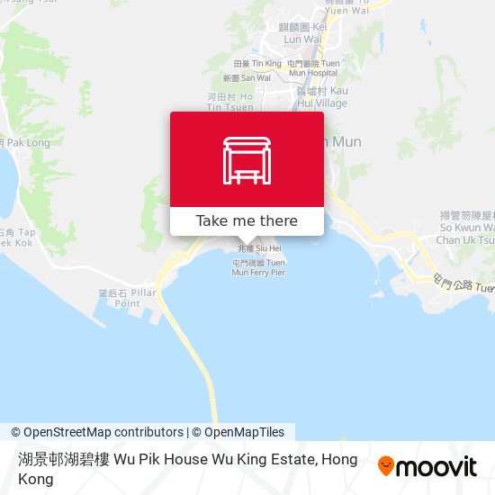 湖景邨湖碧樓 Wu Pik House Wu King Estate map