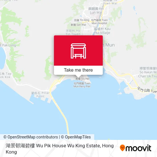 湖景邨湖碧樓 Wu Pik House Wu King Estate地圖