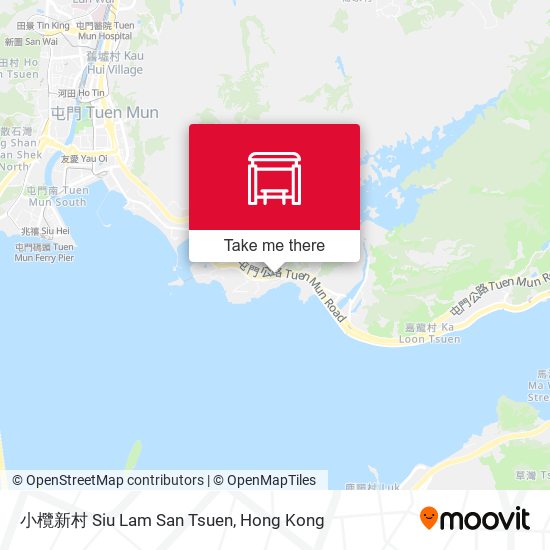 小欖新村 Siu Lam San Tsuen map