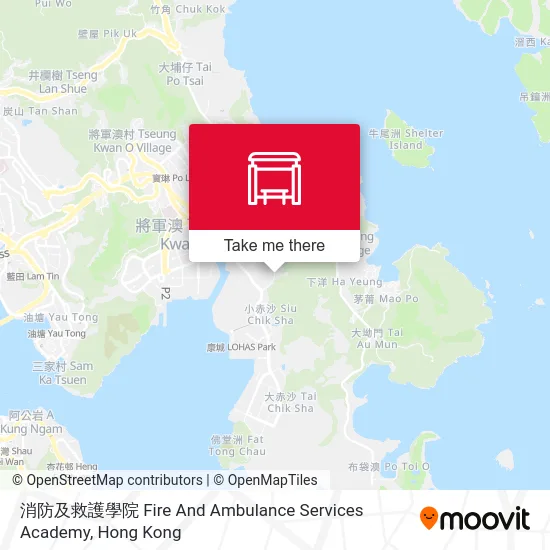 消防及救護學院 Fire And Ambulance Services Academy map