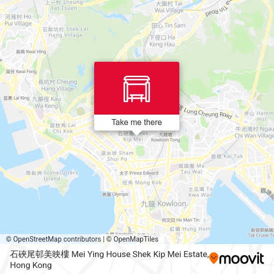 石硤尾邨美映樓 Mei Ying House Shek Kip Mei Estate map