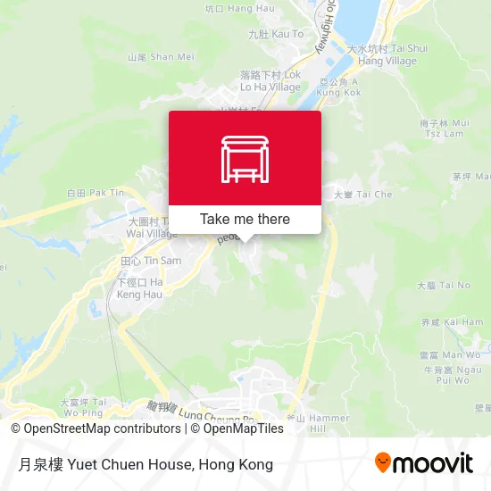 月泉樓 Yuet Chuen House map