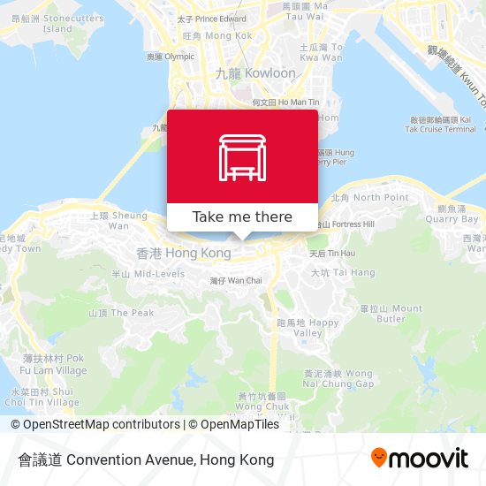 會議道 Convention Avenue map