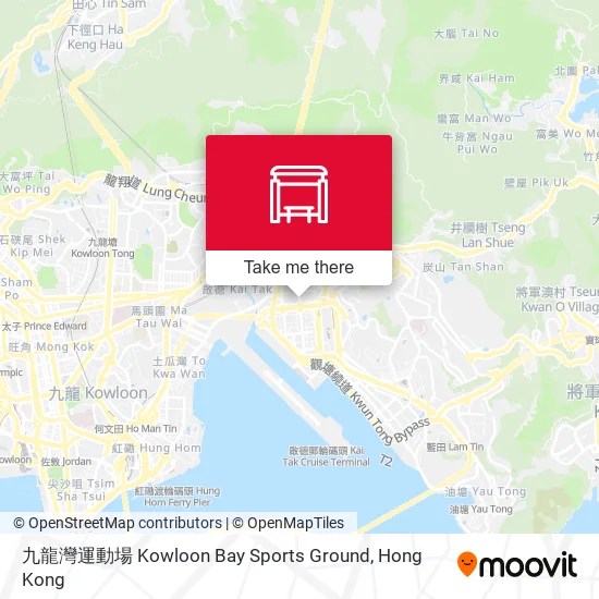 九龍灣運動場 Kowloon Bay Sports Ground map
