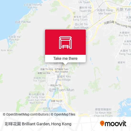 彩暉花園 Brilliant Garden地圖
