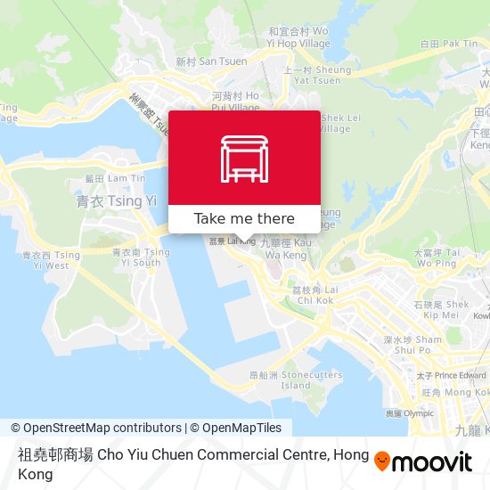 祖堯邨商場 Cho Yiu Chuen Commercial Centre地圖