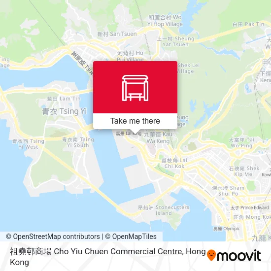 祖堯邨商場 Cho Yiu Chuen Commercial Centre map