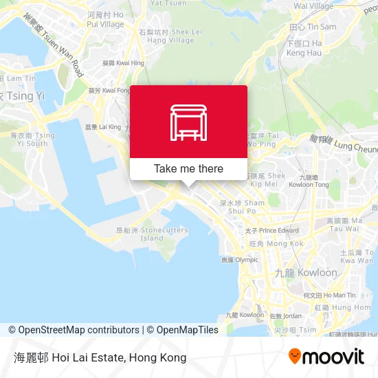 海麗邨 Hoi Lai Estate map