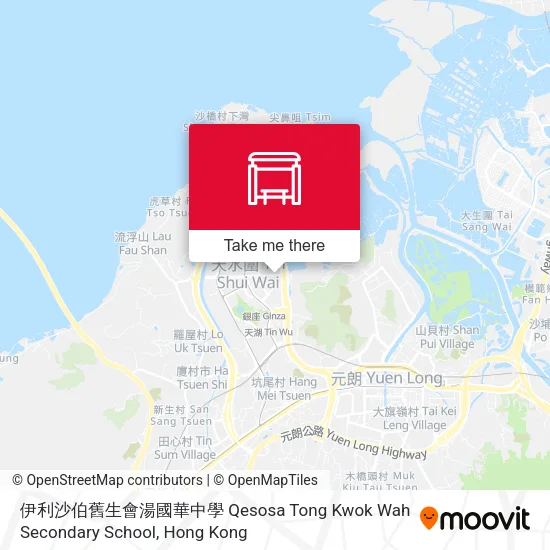 伊利沙伯舊生會湯國華中學 Qesosa Tong Kwok Wah Secondary School地圖