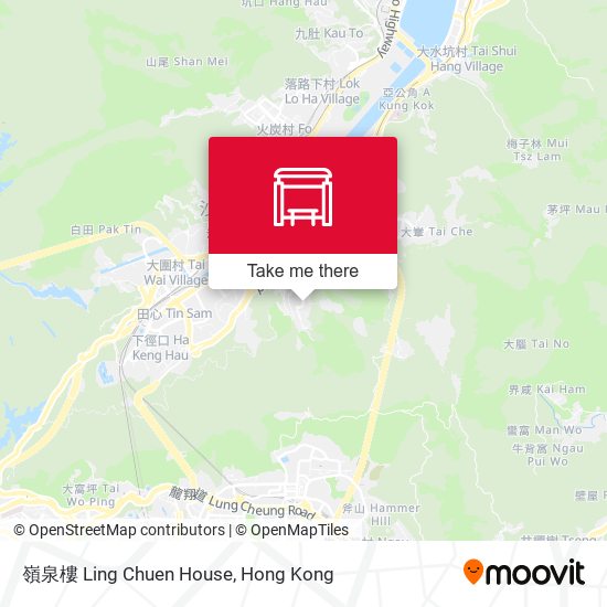 嶺泉樓 Ling Chuen House map