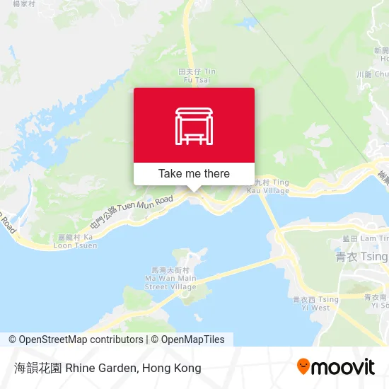 海韻花園 Rhine Garden map