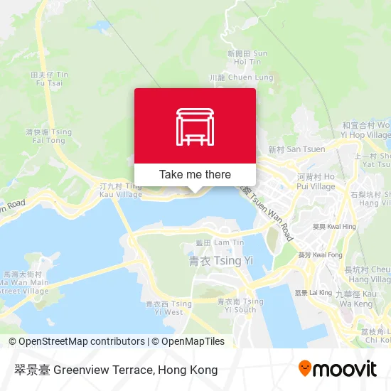 翠景臺 Greenview Terrace map