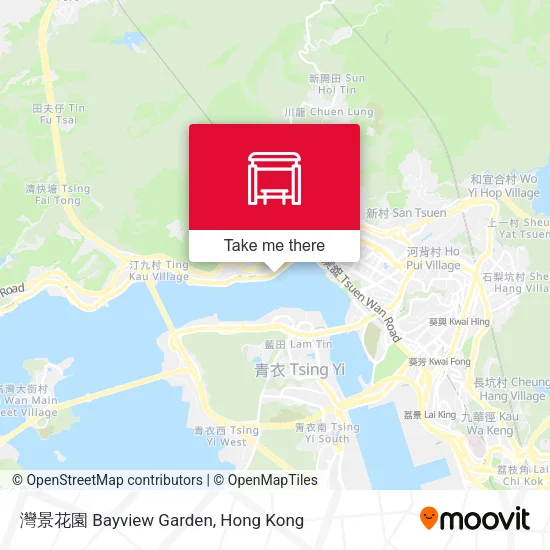 灣景花園 Bayview Garden地圖