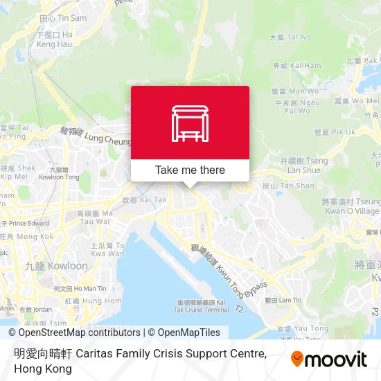 明愛向晴軒 Caritas Family Crisis Support Centre map