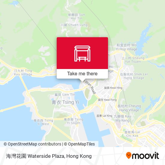 海灣花園 Waterside Plaza map