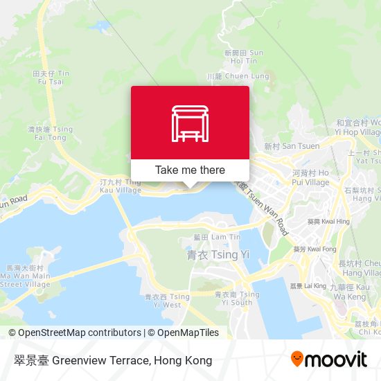 翠景臺 Greenview Terrace map