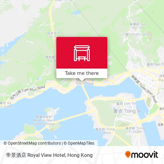 帝景酒店 Royal View Hotel map