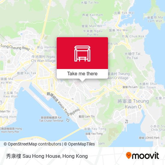 秀康樓 Sau Hong House map
