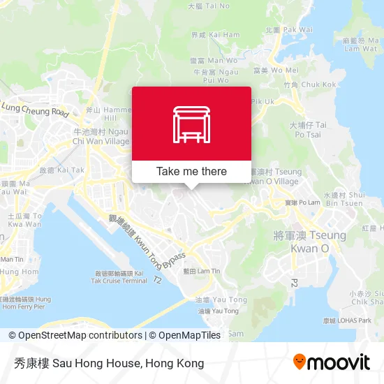 秀康樓 Sau Hong House map