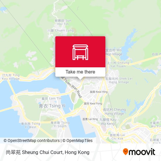 尚翠苑 Sheung Chui Court map