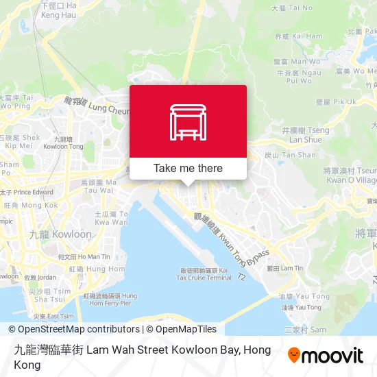 九龍灣臨華街 Lam Wah Street Kowloon Bay地圖