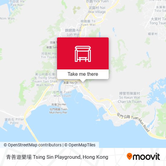 青善遊樂場 Tsing Sin Playground map
