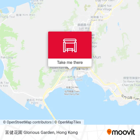 富健花園 Glorious Garden map