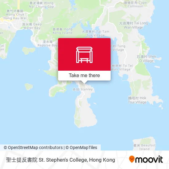 聖士提反書院 St. Stephen's College地圖