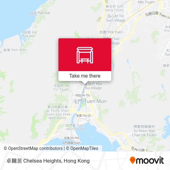卓爾居 Chelsea Heights map