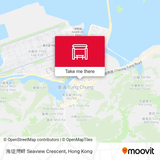 海堤灣畔 Seaview Crescent地圖