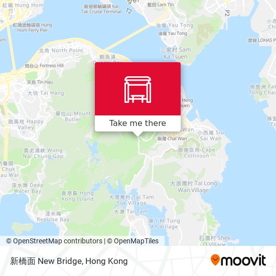 新橋面 New Bridge map