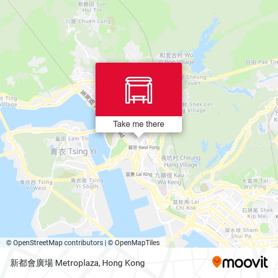 新都會廣場 Metroplaza map