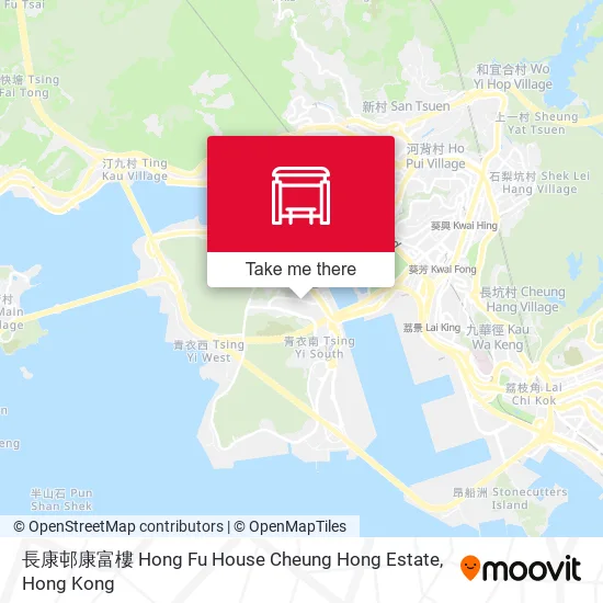 長康邨康富樓 Hong Fu House Cheung Hong Estate地圖
