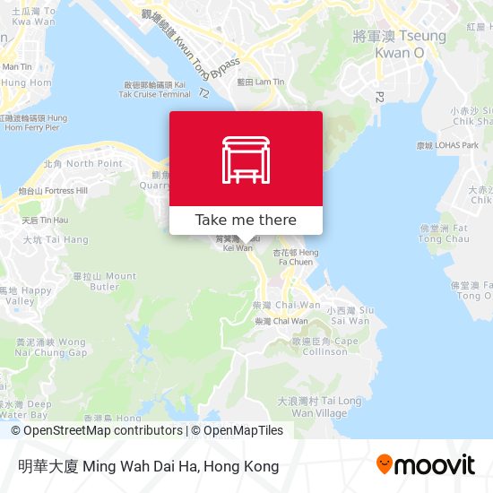 明華大廈 Ming Wah Dai Ha map