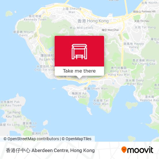 香港仔中心 Aberdeen Centre map