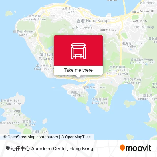 香港仔中心 Aberdeen Centre地圖