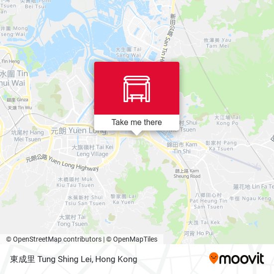 東成里 Tung Shing Lei map
