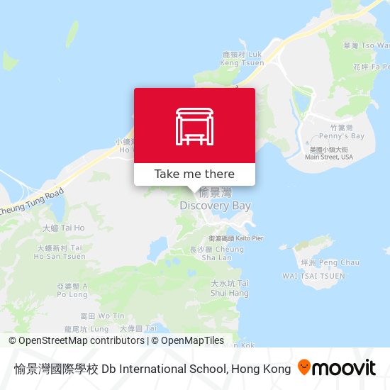 愉景灣國際學校 Db International School map