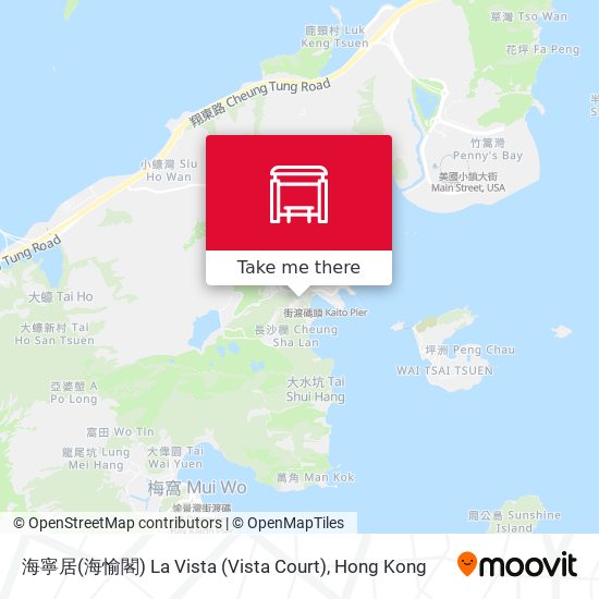 海寧居(海愉閣) La Vista (Vista Court) map