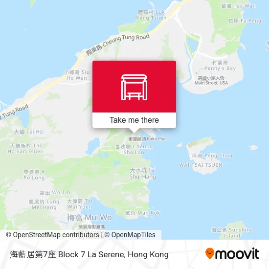 海藍居第7座 Block 7 La Serene map