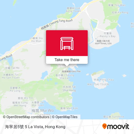 海寧居5號 5 La Vista map