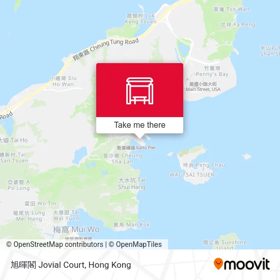 旭暉閣 Jovial Court map