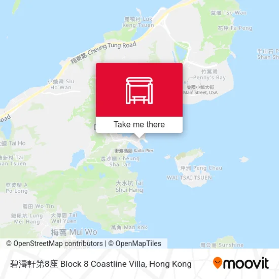碧濤軒第8座 Block 8 Coastline Villa地圖