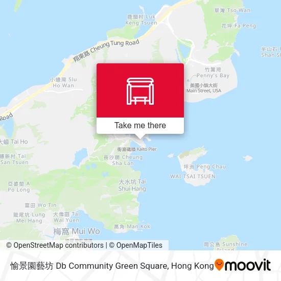 愉景園藝坊 Db Community Green Square地圖