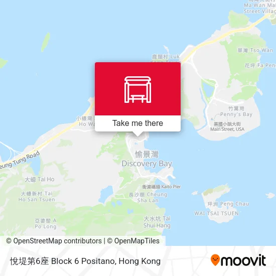 悅堤第6座 Block 6 Positano map