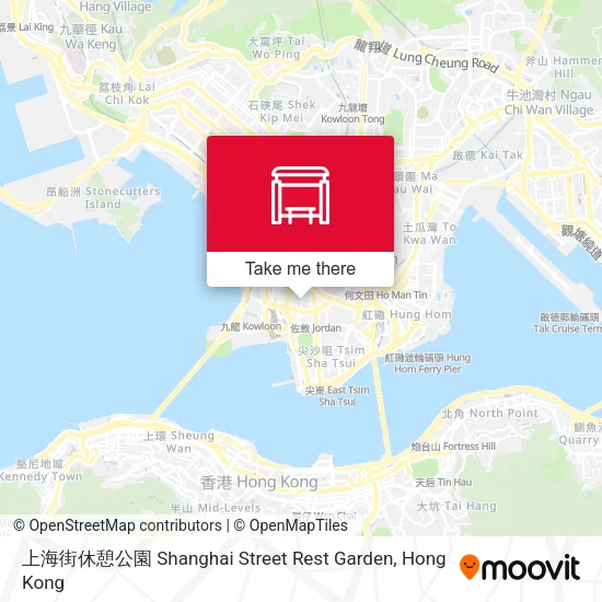 上海街休憩公園 Shanghai Street Rest Garden地圖
