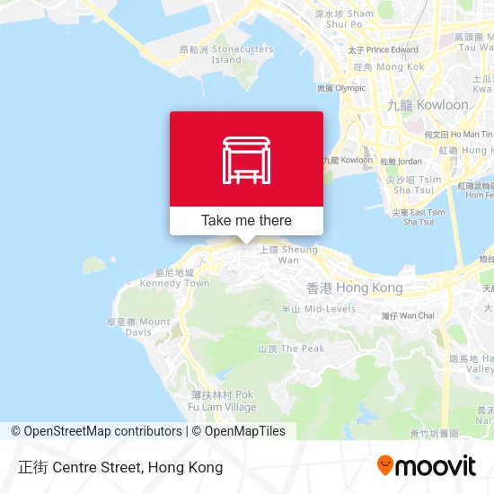 正街 Centre Street地圖