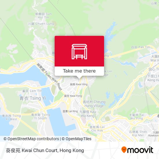 葵俊苑 Kwai Chun Court map