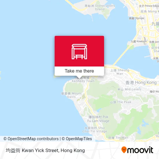 均益街 Kwan Yick Street map