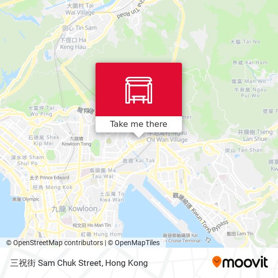 三祝街 Sam Chuk Street map